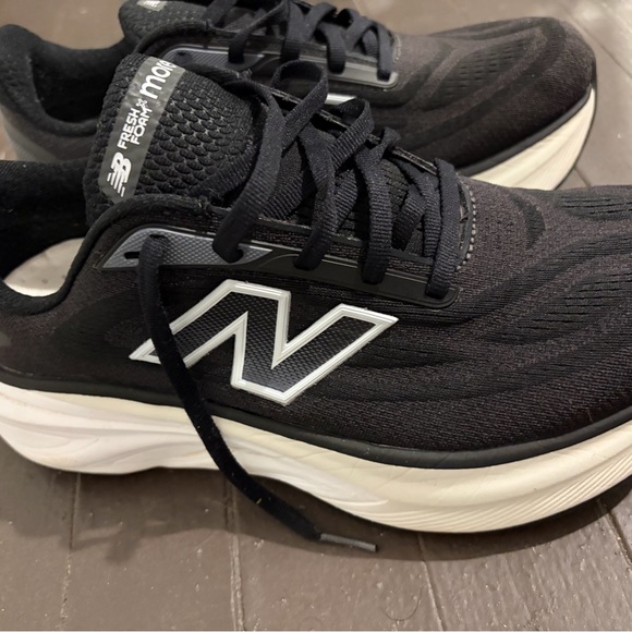 New Balance Shoes - New Balance Black and White Fresh Foam Sneakers